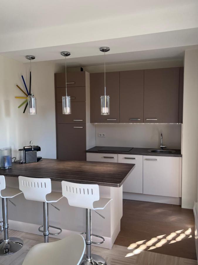 Appartement Avec Terrasse, Vue Jardin Et Piscine Antibes Exteriör bild