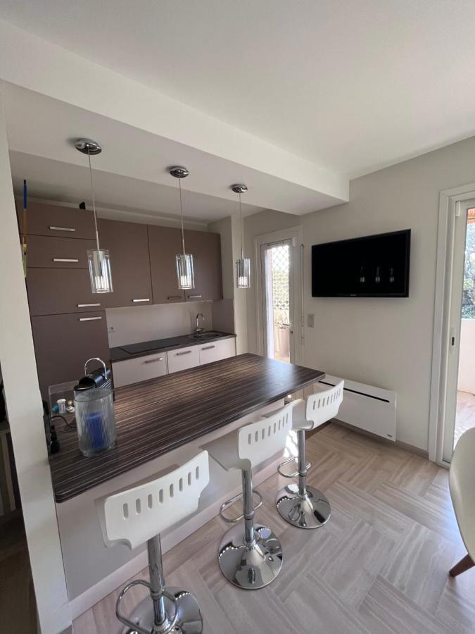 Appartement Avec Terrasse, Vue Jardin Et Piscine Antibes Exteriör bild